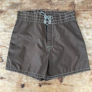 VINTAGE BIRDWELL BEACH BRITCHES SWIM TRUNKS SZ. 29